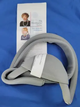 081015155 Symmetric Designs The Headmaster Collar Medium Gray