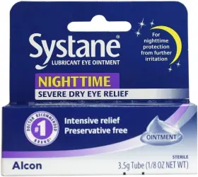 0065050939 Systane Nighttime Lubricant Eye Ointment 3.5g Tube