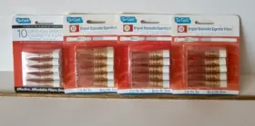 Targard 070631049112 Disposable Amber Cigarette Filters 4 Packs Of 10