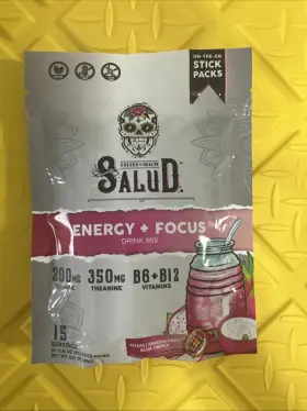 Taste Salud 850033318760 Boost Energy And Focus - Dragon Fruit Drink Powder 15 Servings