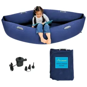 Ted Kangaroo 769293055073 Inflatable Peapod Sensory Chair For Kids With Electric Air Pump Children Office
