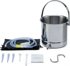 Temontian 445044919933 Coffee Enema Bucket Kit Colon Cleansing Home Colonic