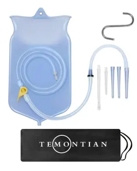 Kfgcd-002 Temontian Enema Bags Kit For Colon Cleanse Women And Men Coffee Organi
