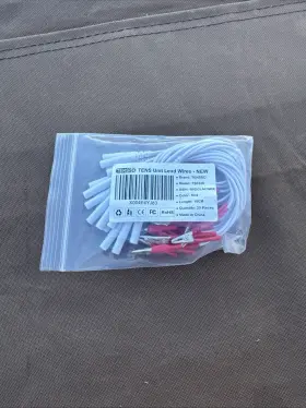 Ts0220 Tensso Tens Unit Lead Wires 20 Pieces