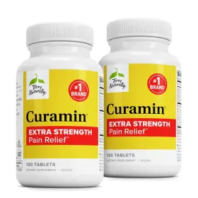 11202-240 Terry Naturally Joint Pain Relief Supplement - Curamin Extra Strength 240