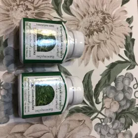 G161 Thanyaporn Fah-talai-jone 200 Herbal Capsules Cold Flu Fever Etc. 2 Bottles
