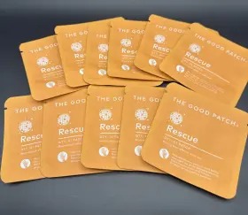 The Good Patch 850014874384 Lot Of 10 Rescue Individually Wrapped Wellness Plant Based