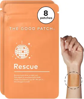 The Good Patch 850014874810 Natural Night Out Recovery - 8 Pack Plant-powered Dhm And Green Tea