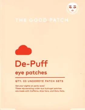 The Good Patch 850031068667 De-puff Hydrogel Eye Patches - 3 Sets