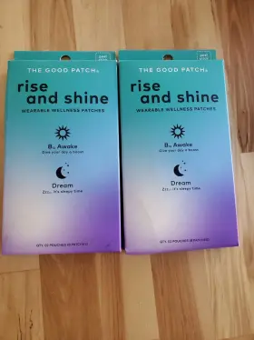 The Good Patch 860001945621 2x Rise And Shine Wearable Wellness 8 Box Set