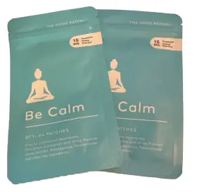 The Good Patch 860361001005 Inch Be Calm 2 Pack X 4patchnew In Package
