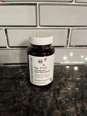 86847734 The Honest Company Mama Keep It Lush Postnatal Hair Vegan Wellness 60 Count 06/2024
