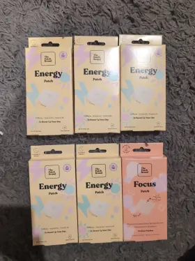Tcb40800 The Patch Brand 6 Energy/focus Patches