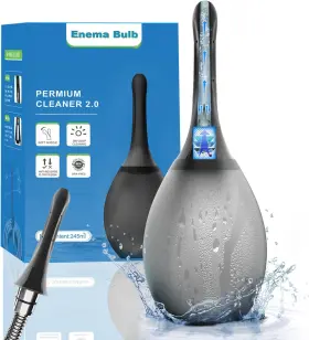 Theclover 726084524705 Douches For Men Enema Bulb - Anal Douche Anti-backflow And Leakproof Flexible Sil