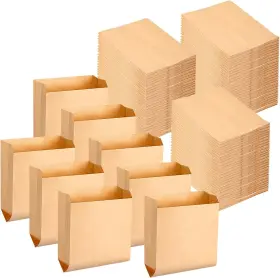 Sta-thenshop-1920 Thenshop Waxed Kraft Feminine Hygiene Liner Bag Business Restroom Bathroom Brown