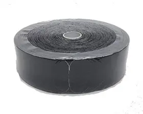 Therapists Choice 815290012745 Kinesiology Tape 2 Inch X105ft Pre-cut Bulk Roll Black Pre-c