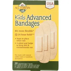 Tr0015 Threshold All Terrain Kids Advanced Bandages Assorted Sizes 20 Counts
