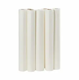 V916183 Tidi Products Table Paper 18 Inch X 125 Exam White Crepe Strong Foot Long 12 Rolls/cs