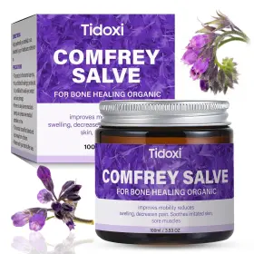 1r-ndid-zic3 Tidoxi Salve Comfrey Organic Herbal 1 Fl Oz Pack Of No
