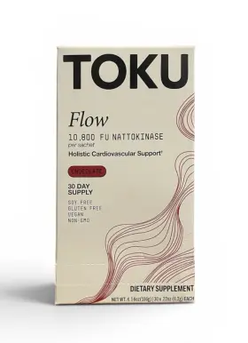 Flow-choc-30ct-fba Toku Flow 10 800 Fu Nattokinase Supplements Gluten Free Chocolate 30 Day Supply