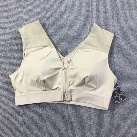 9004wr-0501 Tommie Copper Shoulder Support Bra Xl Zipper Activewear Gym Znergy New