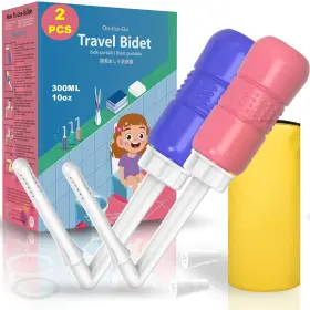 2in1-450fen Tonelife Ylb2 2pcs-pack Peri Bottle 2in1 Vaginal Douche- Postpartum And Perineal Care -port