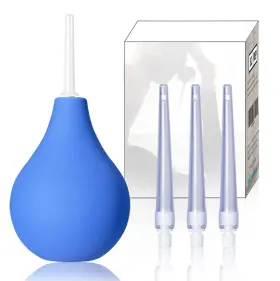 Topquafocus 755326063535 Enema Bulb Kit Anal Vaginal Douche For Men Women 8oz Capacity With 4 Re