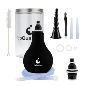 Topquafocus 755326063603 Enema Bulb Kits For Women And Men Intimate Female Shower Anal Douche Wit