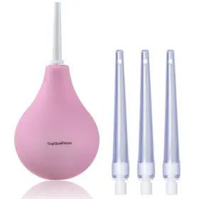 Tpf0-bl01-q224 Topquafocus 8oz Enema Bulb Kit Anal And Vaginal Douche For Men Flushing