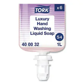 400032 Tork Luxury Liquid Soap Refill Soft Rose Scent 1 L 6/carton Essity
