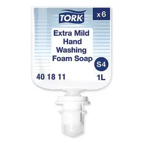 401811 Tork Extra Mild Foam Soap Refill Unscented 1 L 6/carton Essity