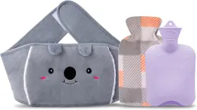 Dbk2020002 Toxin Hot Water Bag Bottle Rubber Warm Pouch With Soft Waist