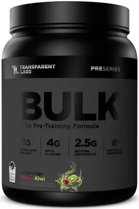 Transparent Labs 874659000373 Pre Workout Powder Clinically Dosed Sugar Free Beta Alanine Citrulline Malate