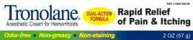 Tronolane 311868814020 Hemorrhoid Cream 2 Ounce Pack Of 1