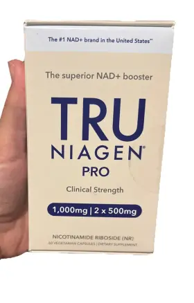 Phtnb001-us-60-500 Tru Niagen Nad Supplement 500mg X2 Servings Pro Brain Function Anti Aging Cell