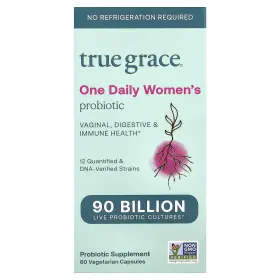 Tga50003 True Grace One Daily Womens Probiotic 90 Billion Cfu 60 Vegetarian Capsules