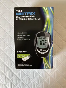 Kd0059 True Metrix Self Monitoring Blood Glucose Meter Lot Exp Date 2029
