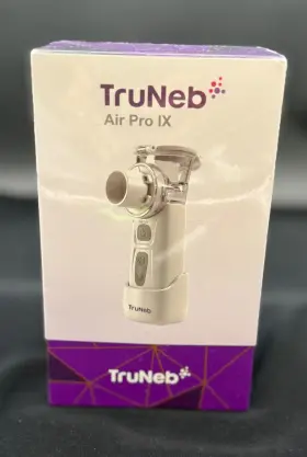 Truneb 934325380353 Air Pro Ix Portable Nebulizer Handheld Medical Grade Sealed Nib