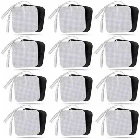 100p Turbo-roofinds 744759435354 100p/50p 4x4cm Muscle Stimulator Electrode Pads Non-woven Fabric Self Adhesive R