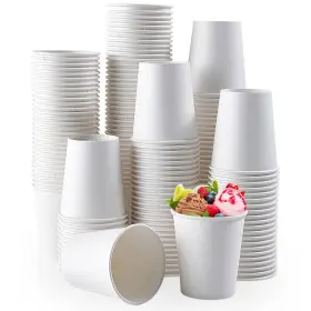 Tv600-pc-5oz Tv Topvalue 600 Pack 5 Ounce Paper Cups Disposable Bathroom Mouthwash White Home