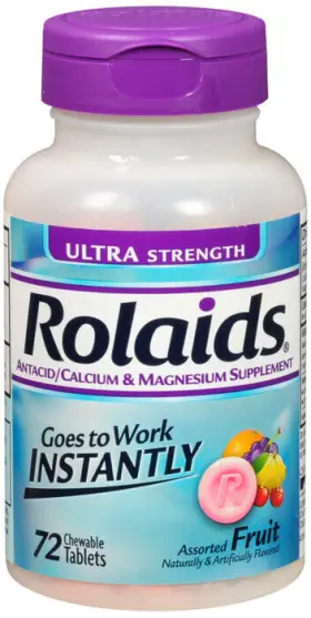 Ultra 041167100417 Rolaids Strength Tablet Fruit 72ct