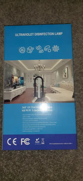 Yg-02 Ultraviolet Disinfection Lamp Intelligent Sterilization