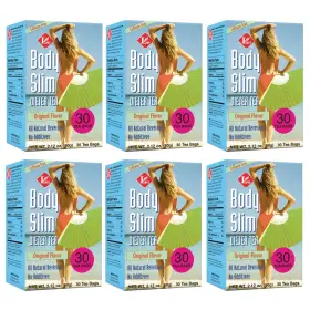 Uncle Lees Tea 049606299340 Lee S Body Slim 6-pack Orange Peel And Senna Caffeine-free 180ct