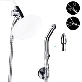1004c1 V-frankness Shower Enema System With 100 Inches Hose Water Control Valve And Diverter