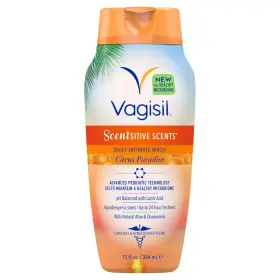 Vagisil 011509061256 Feminine Wash 12 Fl Oz Pack Intimate Area Hygiene Scentsitive Balanced