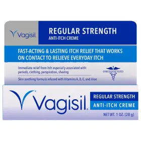 11509003676 Vagisil Regular Strength Anti-itch Feminine 1 Ounce Pack Of Multicolor