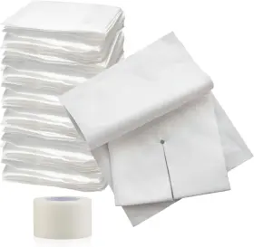 Vakly 810077211038 Split Drain Sponge Gauze 2x2 Sterile 6 Ply Pads Pack Of 70 36 Piece Set