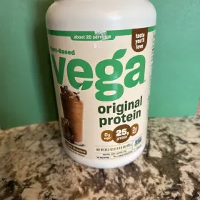 Veg00140 Vega Protein Powder Vegan Creamy Chocolate 25g 32.5oz Original Essential Non-gmo