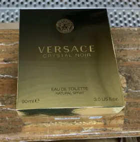 534634 Versace Crystal Noir For Women 3.0 Oz /100ml Eau De Toilette