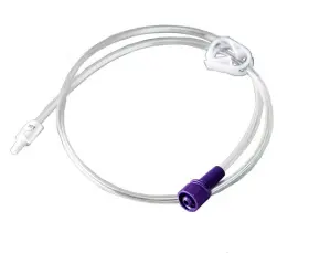 Ved-1005 Vesco Box Of 10 Universal Extension Set Enfit Single Port Right Angle 24 Inch